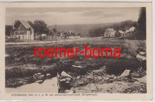 80247 Ak Steinbach 840 m ü.d.M. bei Johanngeorgenstadt im Erzgebirge 1926