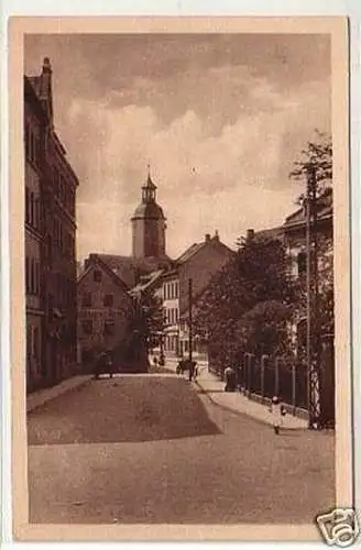 31438 Ak Glauchau Blick nach der St. Georgenkirche 1928