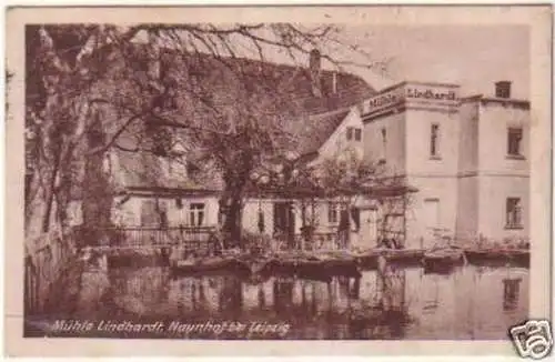 19871 Ak Mühle Lindhardt Naunhof bei Leipzig 1935