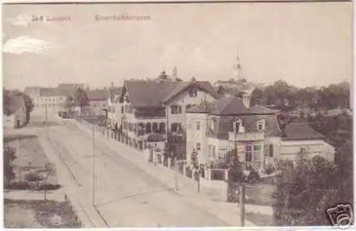 19342 Ak Bad Lausick Eisenbahnstrasse 1929