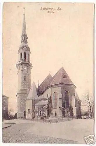 10959 Ak Radeberg in Sachsen Kirche um 1910