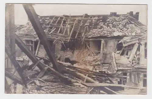 81980 Foto Ak Berlin Zerstörungen alte Schützenstrasse, März 1919