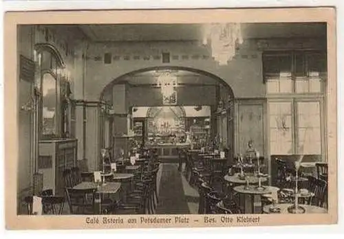 57554 Ak Berlin Café Astoria am Potsdamer Platz Innenansicht 1912