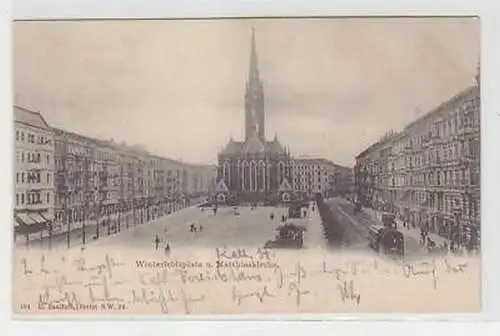 00864 Ak Berlin Winterfeldtplatz Matthiaskirche 1901