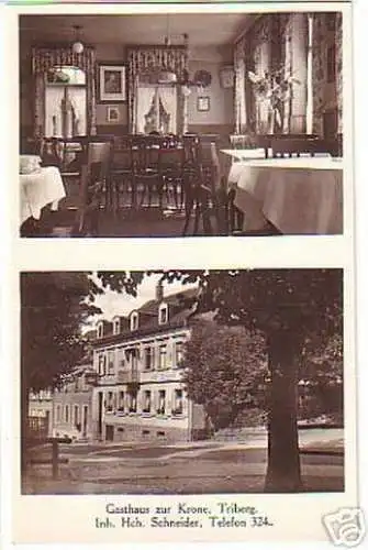 12259 Ak Triberg Schwarzwald Gasthaus zur Krone 1936