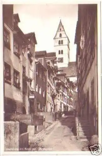 20461 Ak Meersburg am Bodensee Kirchgasse um 1950