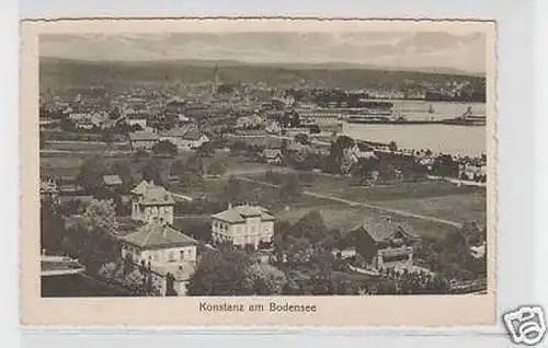 04567 Ak Konstanz am Bodensee Totalansicht um 1930