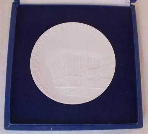 Meißner Porzellan Medaille Leipzig Gewandhaus 1981