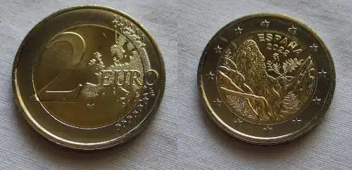 2 Euro Gedenkmünze Spanien Nationalpark Garajonay 2022 Stgl. (159657)