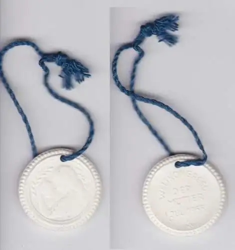 Meissner Porzellanmedaille Weltkongress der Mütter Juli 1955 (131765)