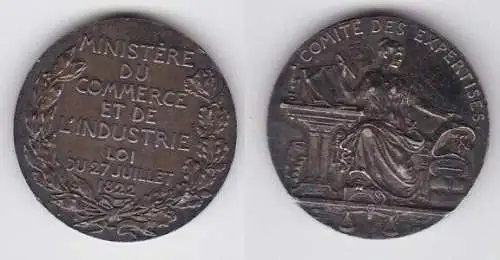 III REPUBLIC Médaille, Comité des expertises 1822 Argent (133620)