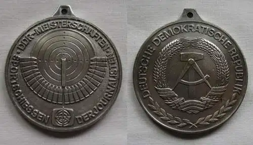 DDR Medaille DDR Meisterschaften Sportschießen der Journalisten VDJ (141309)