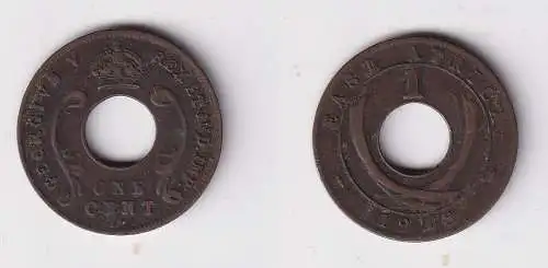 1 Cent Münze Britisch Ost Afrika British East-Africa 1928 ss (169715)