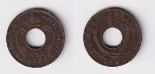 1 Cent Münze Britisch Ost Afrika British East-Africa 1923 ss (136623)