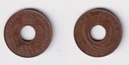 1 Cent Münze Britisch Ost Afrika British East-Africa 1928 ss (129700)