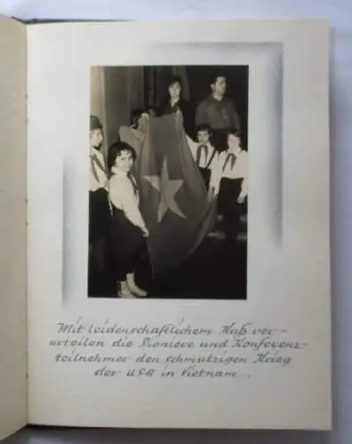 Fotobuch FDJ IX. Bezirksdelegiertenkonferenz Magdeburg 1969 (168272)
