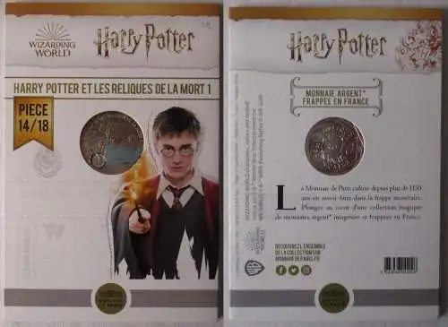 Frankreich 10 Euro 2021 Harry Potter und die Heiligtümer des Todes 1 (168920)