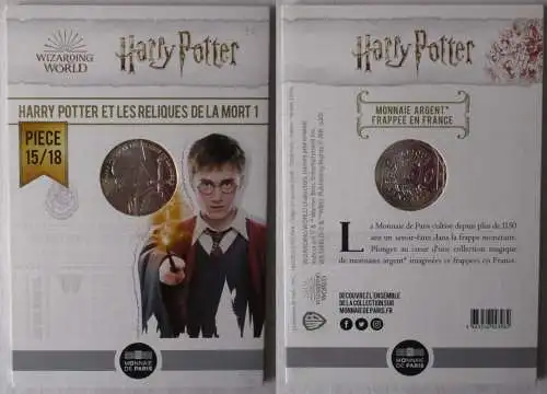 Frankreich 10 Euro 2021 Harry Potter und die Heiligtümer des Todes 1 (168725)