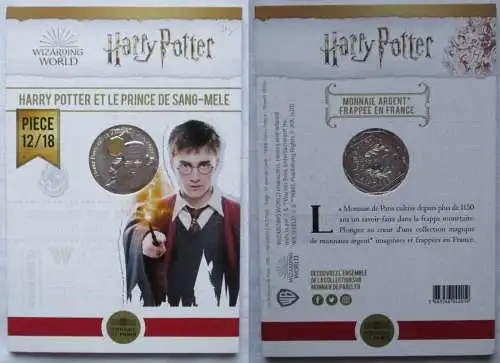 Frankreich 10 Euro 2021 Harry Potter und der Halbblutprinz Silber 12/18 (168913)