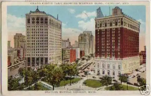 12502 Ak Detroit Michigan USA Statler Hotel usw. 1927