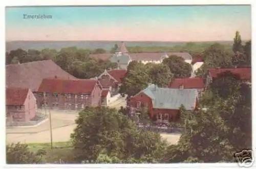 19276 Ak Emersleben bei Halberstadt Totalansicht 1910