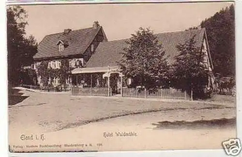 31579 Ak Elend im Harz Hotel Waldmühle um 1910