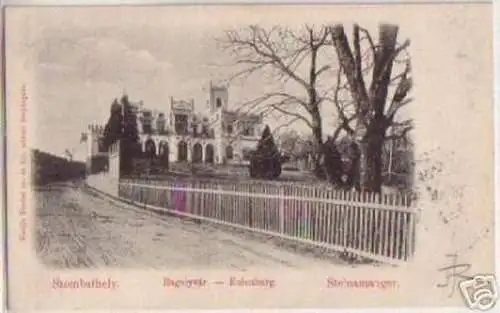 09280 Ak Szombathely Eulenburg Steinamanger 1900