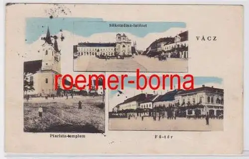 83202 Mehrbild Ak Vácz Vac Waitzen Ungarn Ortsansichten 1924