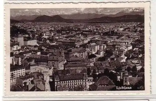 58759 Ak Ljubljana Laibach Slowenien Totalansicht um 1930