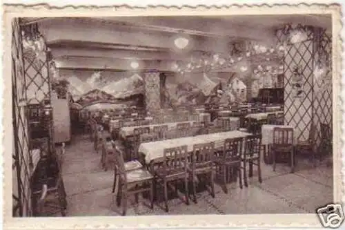 21579 Ak Brüssel Restaurant "Tyrol" um 1940