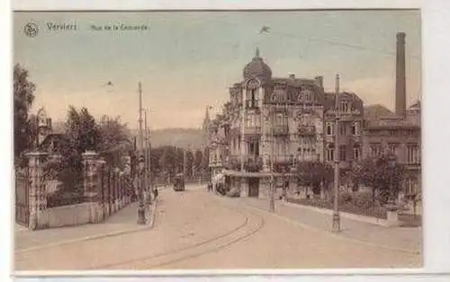 35930 Ak Verviers Belgien Rue de la Concorde um 1918