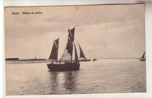 27875 Ak Heyst Belgien Bateau de Peche 1911