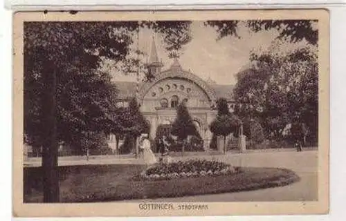 12306 Ak Göttingen Stadtpark um 1930