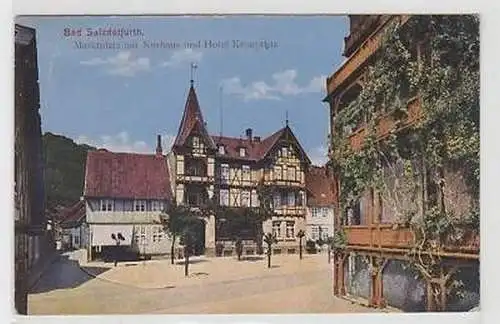 42073 Ak Bad Salzdetfurth Hotel Kronprinz 1918