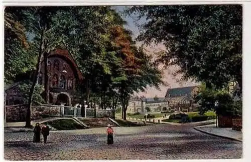 43040 Ak Goslar am Harz Domkapelle Kaiserhaus 1914