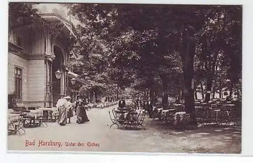 45004 Ak Bad Harzburg Unter den Eichen 1915
