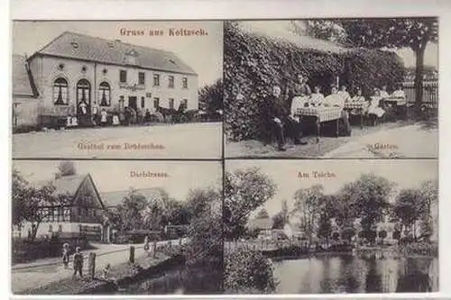 55712 Mehrbild Ak Gruß aus Koitzsch Gasthof usw. 1916