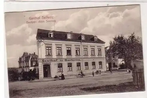 47642 Ak Gasthof zu Seiferitz Besitzer Albin Sonntag 1919