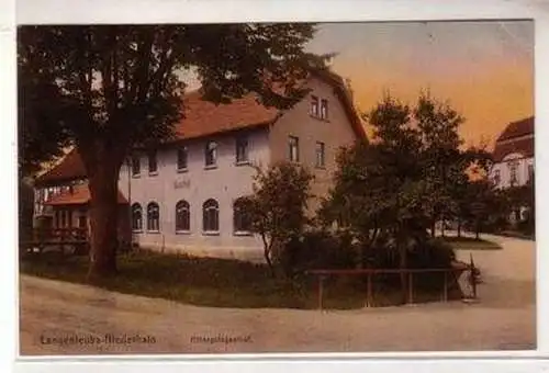 54077 Feldpost Ak Langenleuba Oberhain Rittergutsgasthof 1915