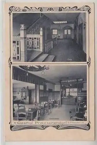 49562 Mehrbild Ak Gasthof Pretzschendorf bei Frauenstein in Sachsen um 1920