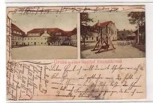 20242 Mehrbild Ak Gruß aus dem Gasthof Kleinschirma 1906