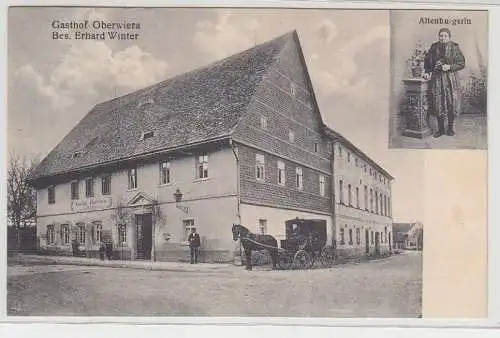 66982 Ak Gasthof Oberwiera 1929