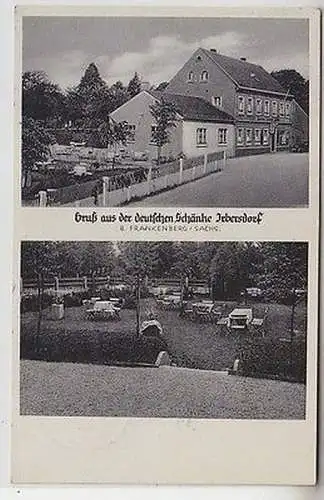 64495 Mehrbild Ak Gruß aus der deutschen Schänke Irbersdorf bei Frankenberg 1940