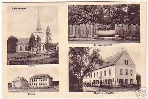 02398 Mehrbild Ak Beiersdorf Gasthof usw. um 1920