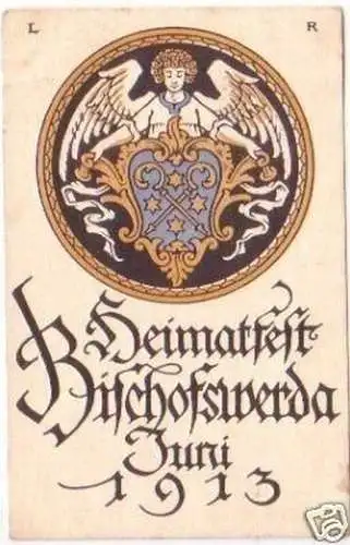 26537 Ak Heimatfest Bischofswerda Juni 1913