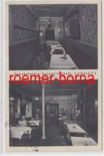 74723 Mehrbild Ak Sauerstein´s Gastwirtschaft Leipzig Johannisgasse 1930