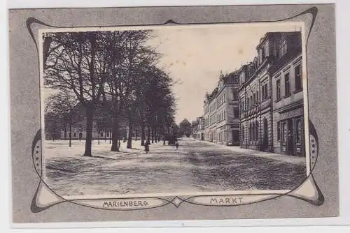 89046 Ak Marienburg Markt 1907