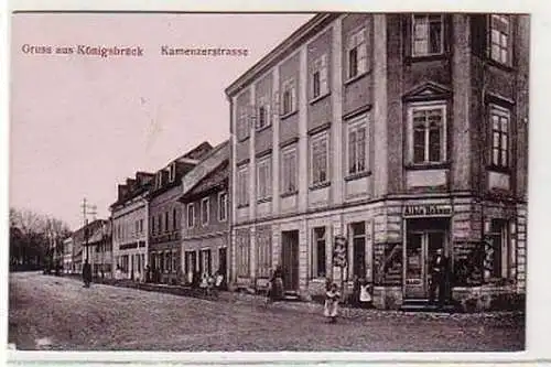 36089 Feldpost Ak Gruß aus Königsbrück Kamenzerstraße