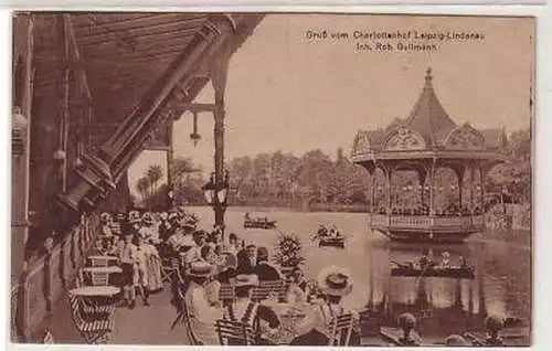 32/143 Ak Gruß vom Charlottenhof Leipzig Lindenau 1920