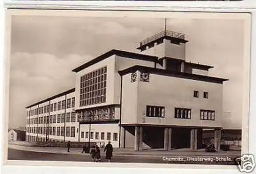 23950 Ak Chemnitz Diesterweg Schule 1931